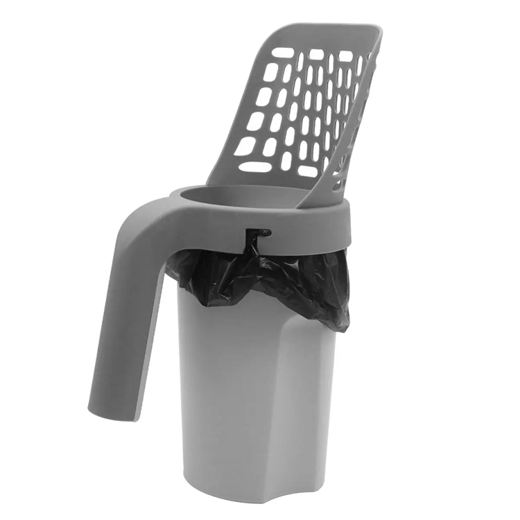 2 sa 1 cat litter excrement portable all-in-one cat litter scoop
