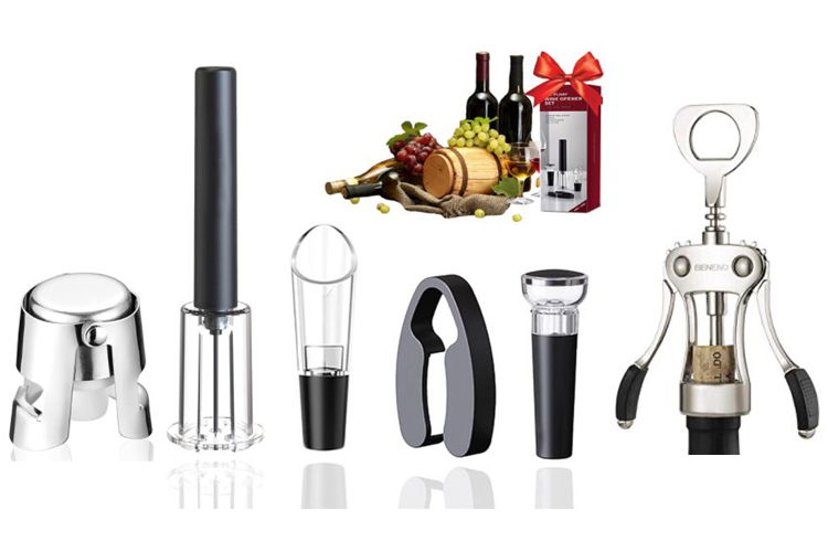 Wine Tools Set para sa Lahat ng Kailangan ng Mga Nagsisimula