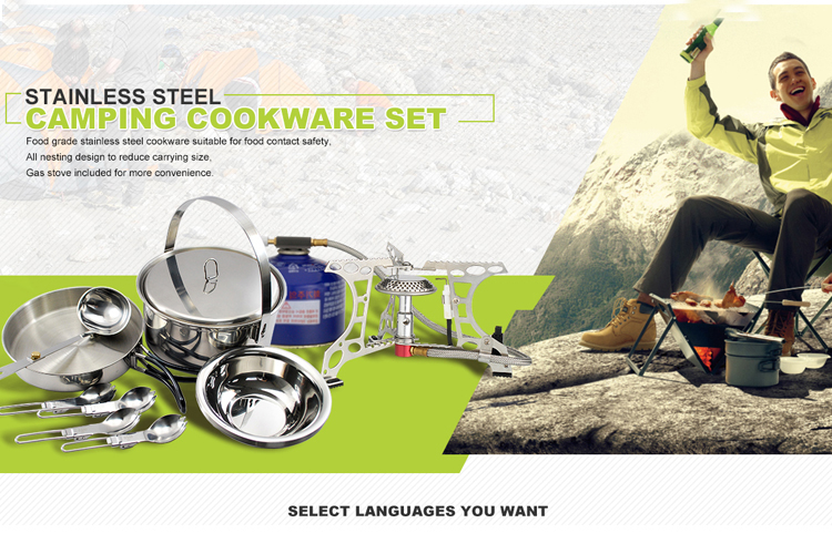 Top Pick Camping Cookware Set para sa Summer Outdoor