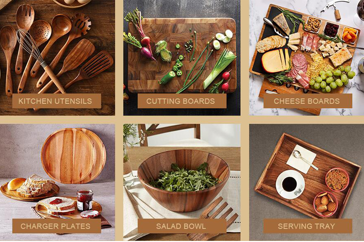 Sustainable Wood Kitchen Product - Eco-friendly na Mga Tool sa Pagluluto