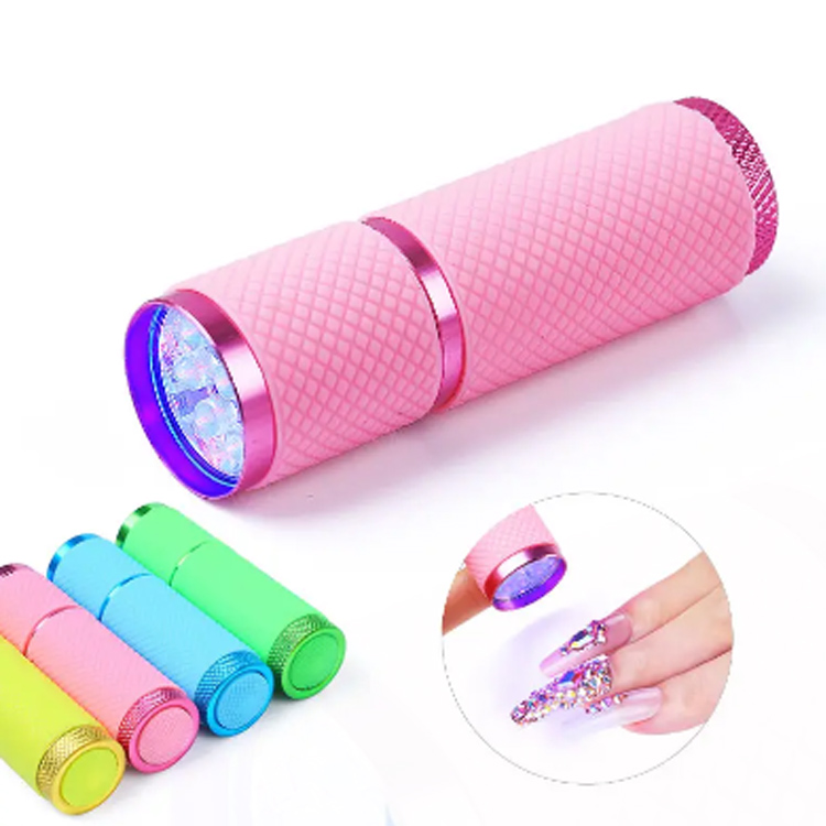 2024 Gel Curing Polish Light Fast Dryer 9 LED UV Mini Nail Lamp