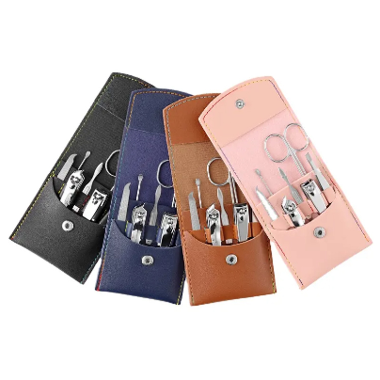2024 Bagong Propesyonal na 7-piraso Mini Manikyur Set Nail Kit Set