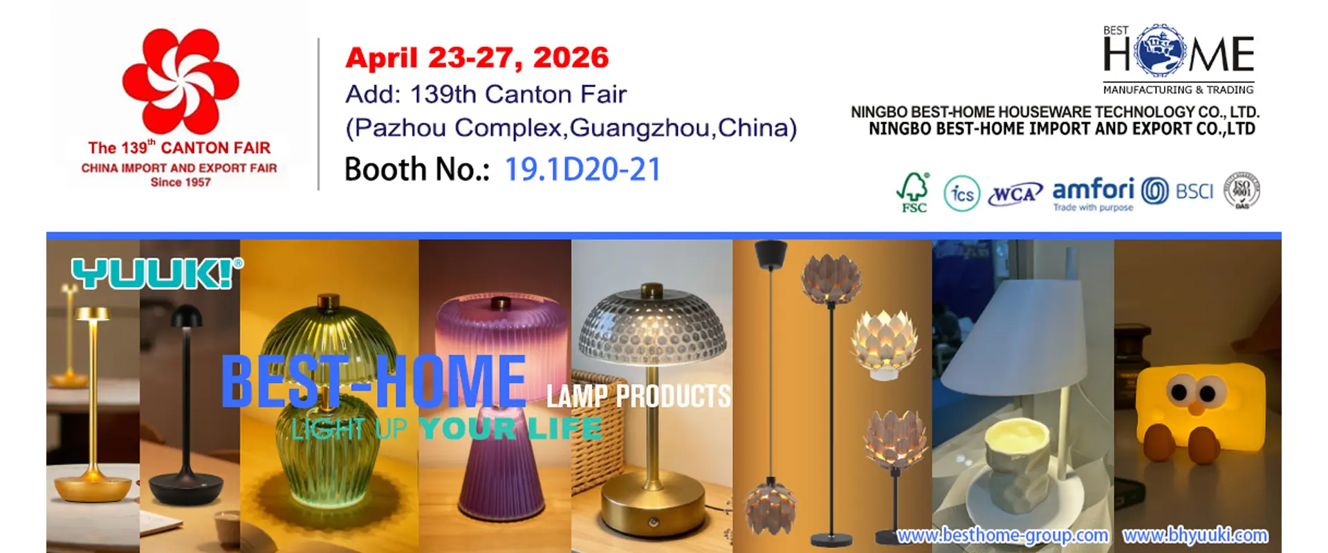 Canton Fair - Mga Table Lamp