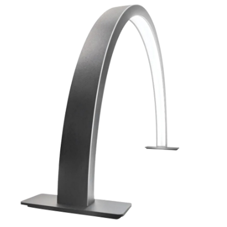 22 pulgada desk half-moon kuko lamp para sa beauty salon lighting