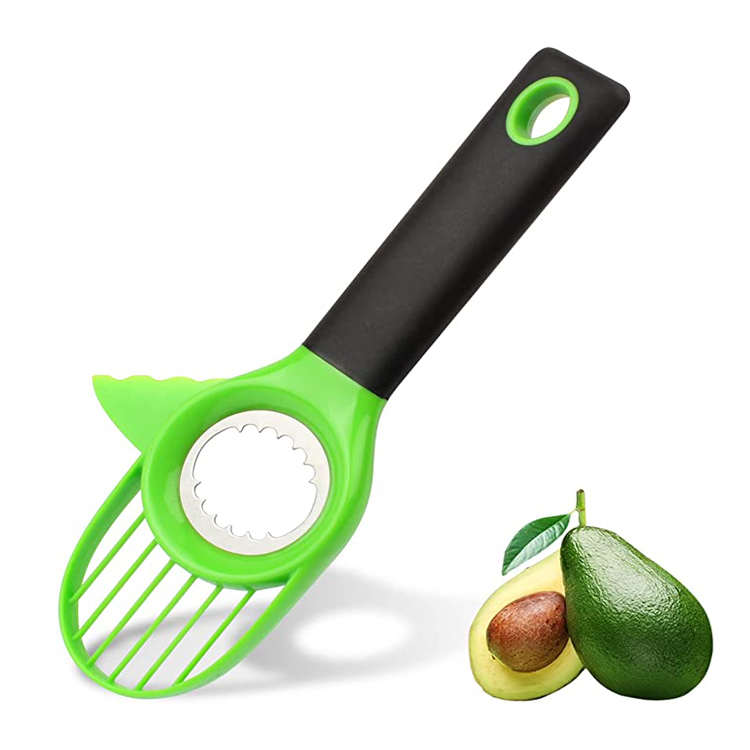 3 Sa 1 Avocado Slicer Cutter Tool na Tagatanggal ng Binhi