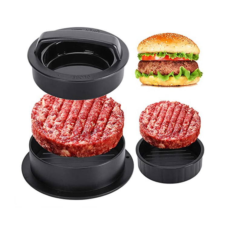 3 sa 1 Stuffed Burger Press Patty Maker Mould