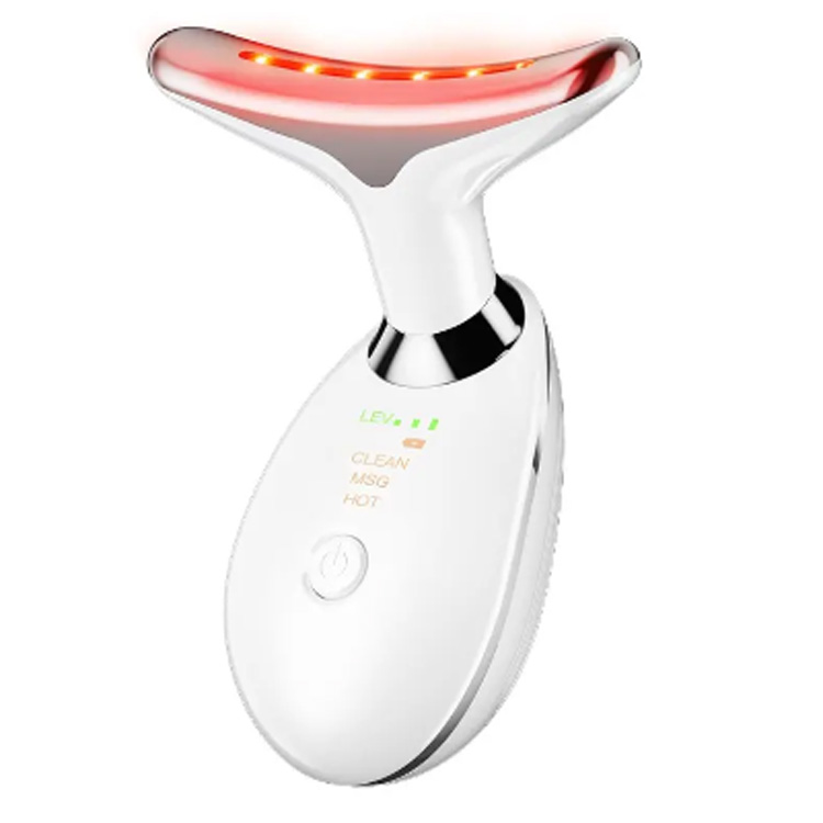 7 Kulay ng Light Neck Massager Face Massager Tool para sa Pangangalaga sa Balat
