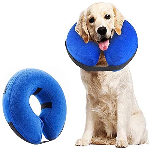 Naaayos na Soft Inflatable Dog Protective Pet Recovery Collar