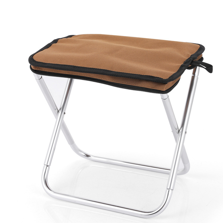 Aluminyo haluang metal carbon steel folding camping fishing chair