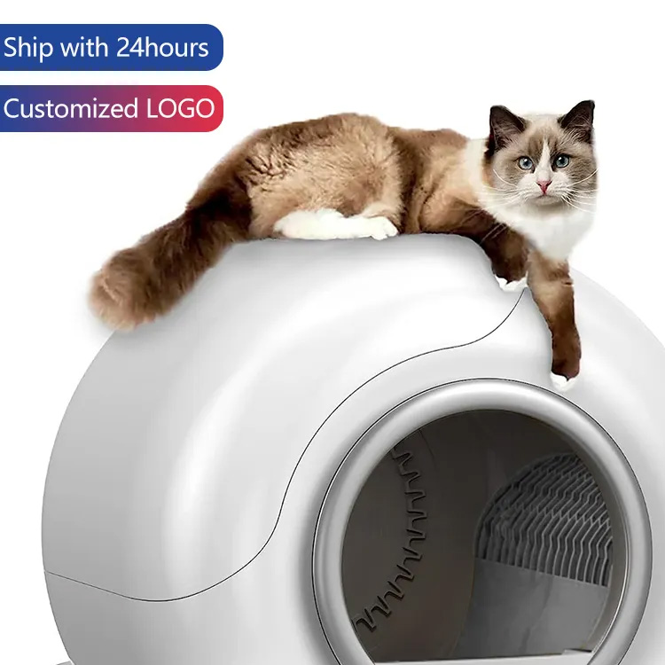 Awtomatikong Cat Box Smart App Control Self Cleaning Litter Boxes