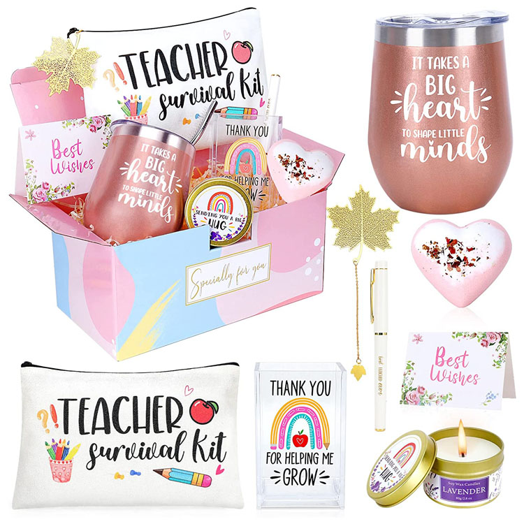 Back to School Christmas Women Teacher Gift Set