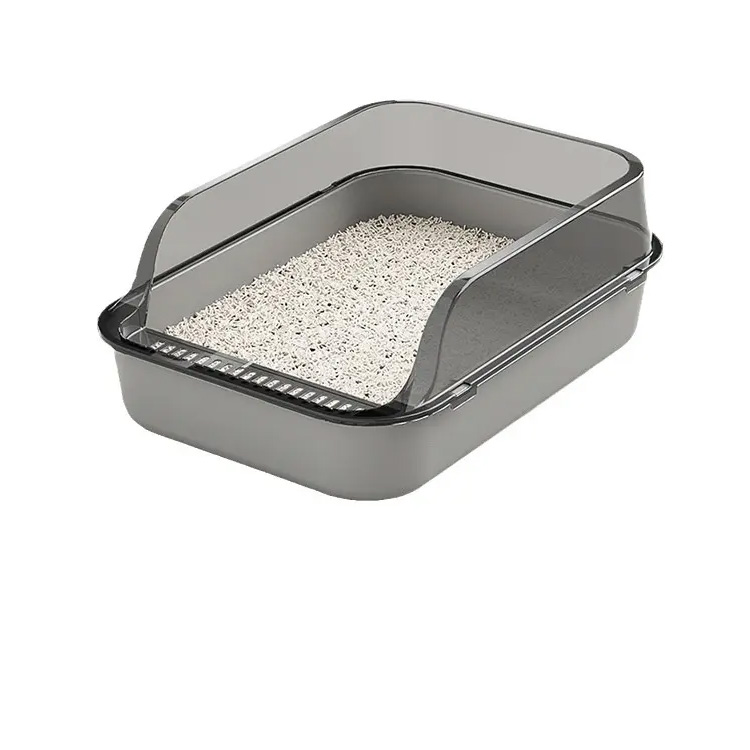 Pinakamahusay na bagong high-sided na nakataas na rim wear cat litter box