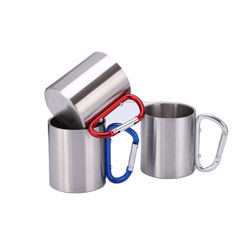 Camping Double Wall Stainless Steel Travel Tumbler Flask