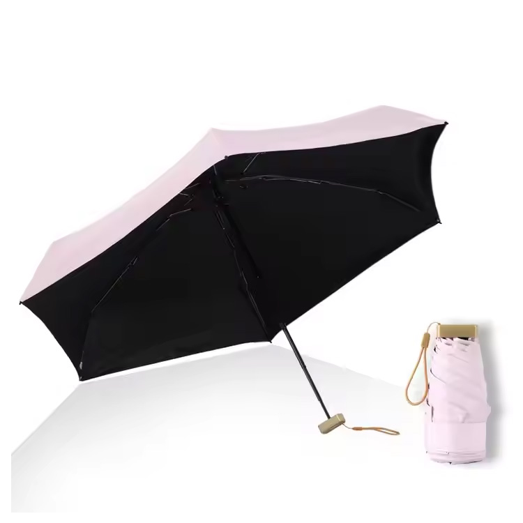 Capsule Sunshine Umbrella 2025 Ultra Mini 6 natitiklop na payong