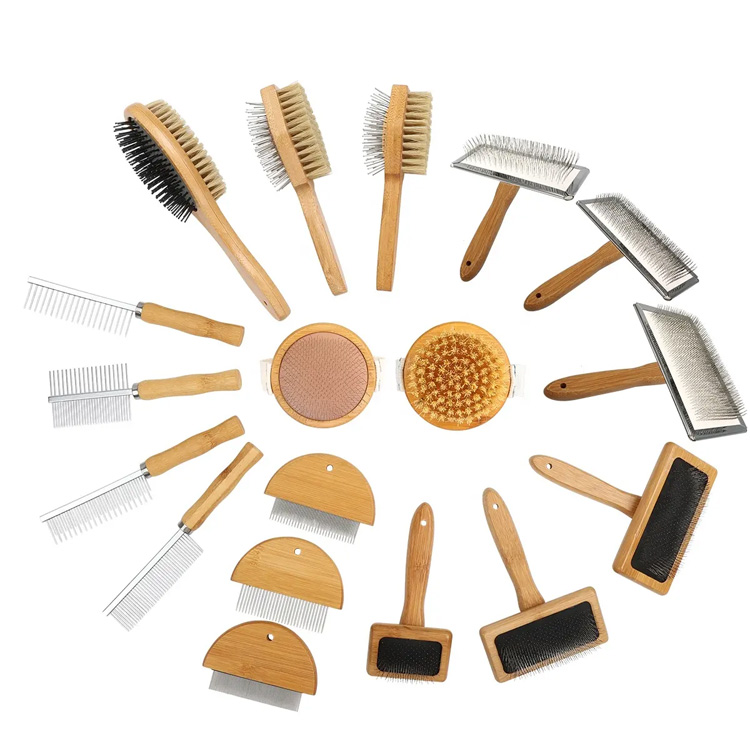 Mga Produkto ng Cat Flea Comb Dog Pet Hair Grooming Comb Brush