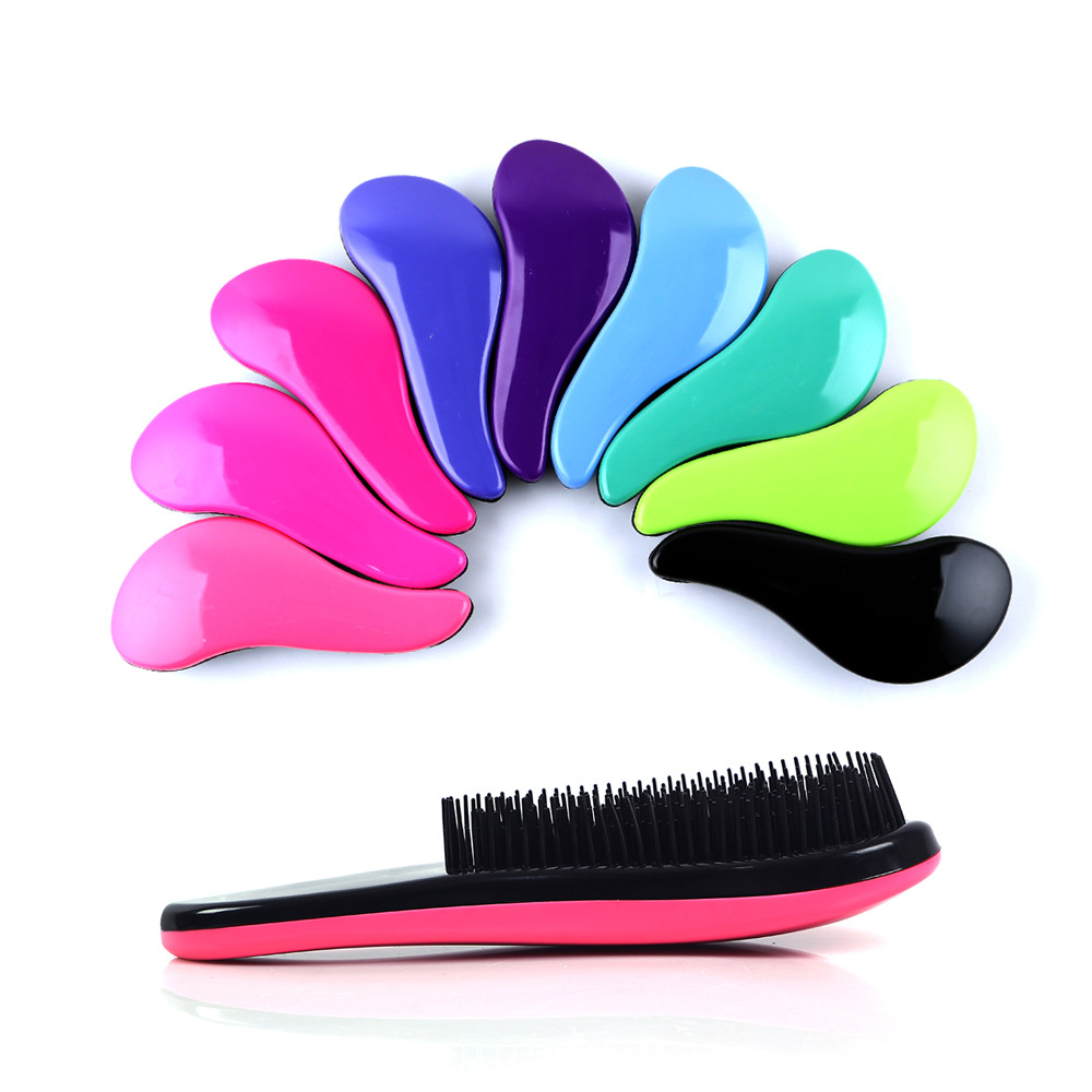 Pasadyang Logo Anti-Knot Massage Comb Detangling Brush