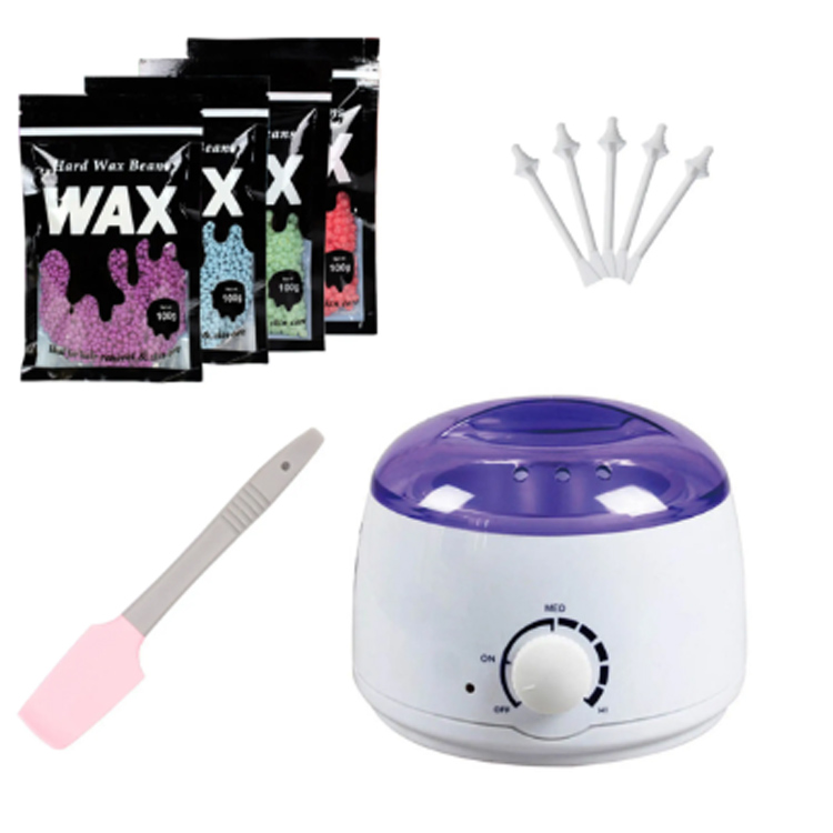 Customized Wax Kit Mabilis na Matunaw ang Hair Warmer Wax Pot Set