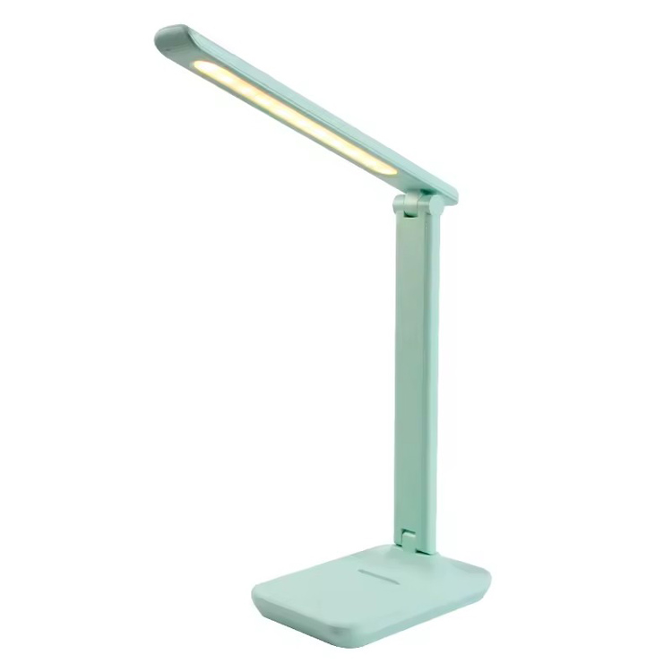 Desk Minimalist Modern With Phone Holder Green Table Lamp