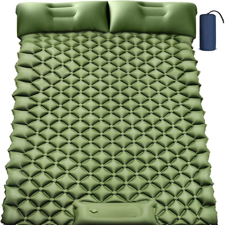Dobleng tao na natutulog na pad pad inflatable camping pad