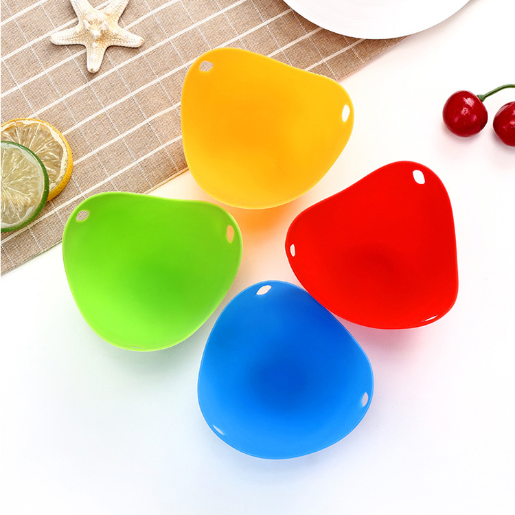 Matibay na Silicone Poaching Cup Mould Egg Poacher