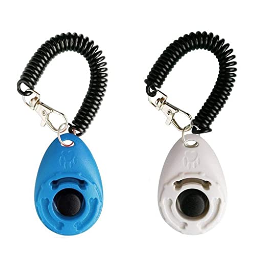 Mabisang Clicker ng Pet Dog Training na may Strap ng pulso