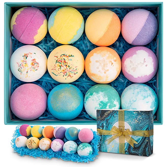 Mahalagang langis na Ginawang Handmade ng Likas na Bata Organic Bath Bomb Set