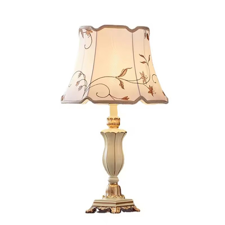 European Style Table Lamp Bedroom Touch Bedside Lamp