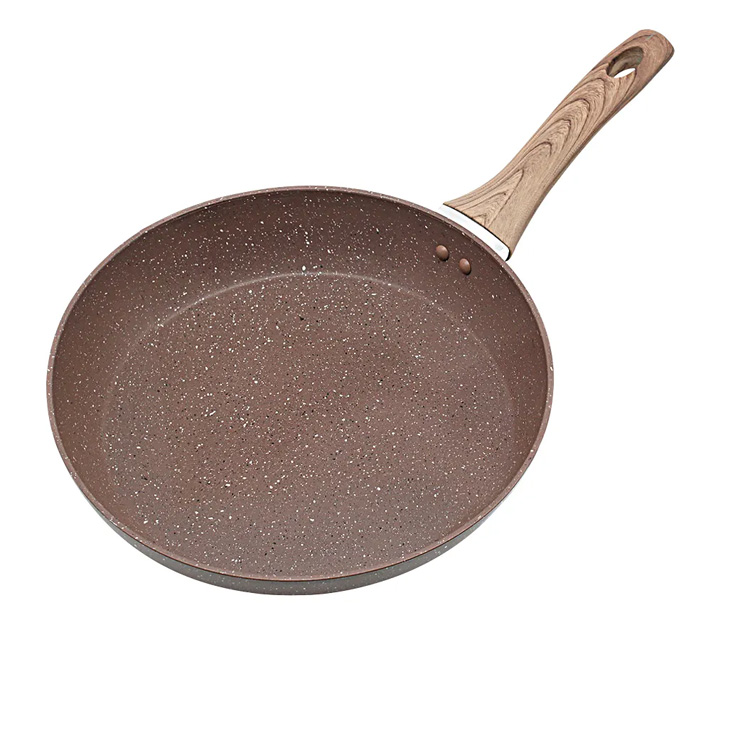 Granite Korea aluminyo induction malusog na ceramic frying pan