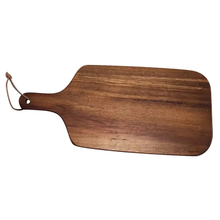 Nakabitin ang blangko na kahoy na breadboard steak board cutting board