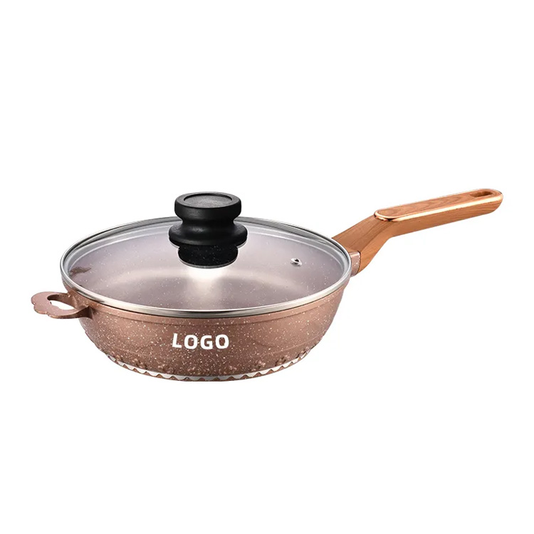 Mataas na kalidad na nonstick coating aluminyo alloy kusina pan