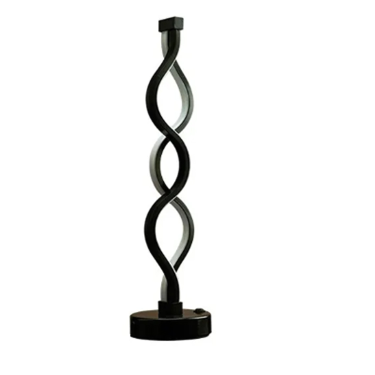 Hot Sale Modernong Spiral Wave Shape Creative Study Desk Lamp