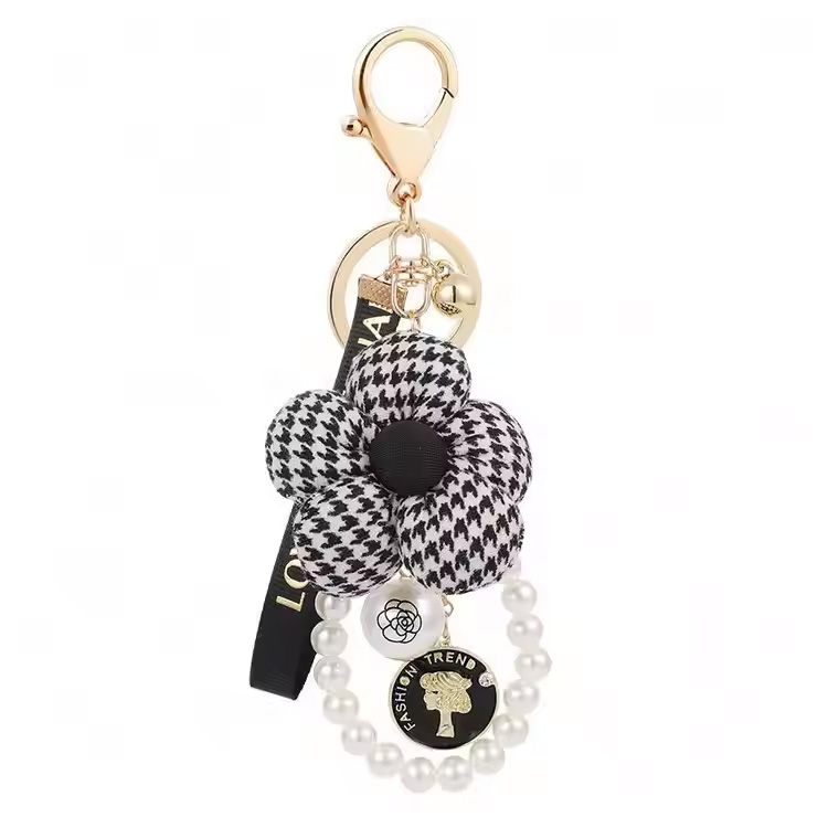Ang cute na fashion fashion tassels ng lady key chain key key singsing