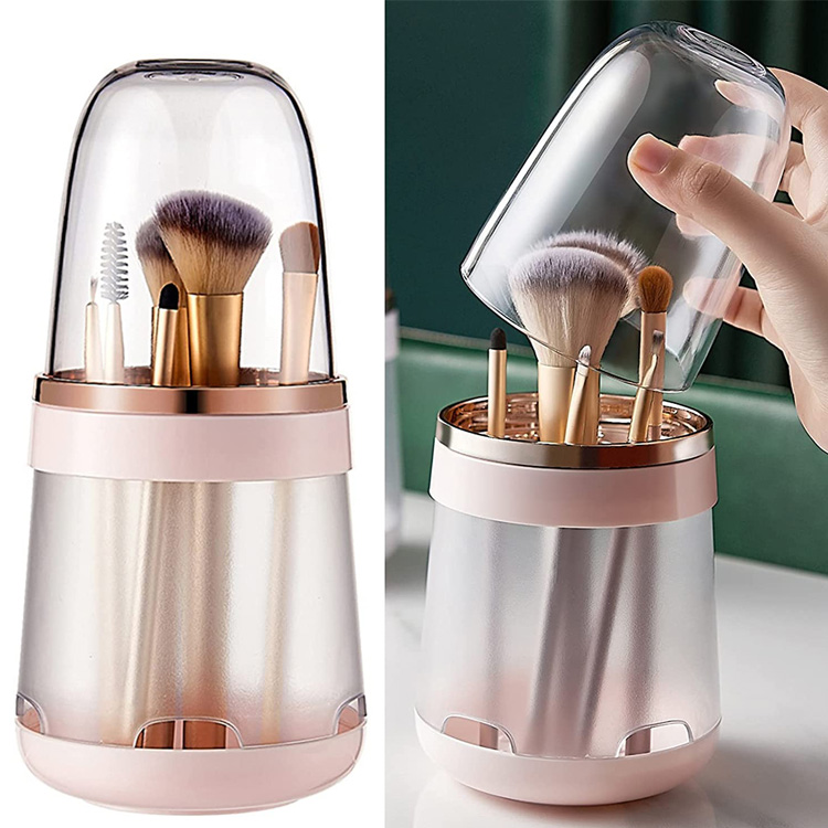 Makeup Brush Drying Storage Combo Cosmetic Organizer