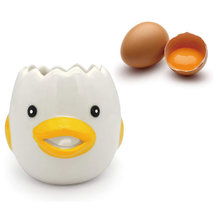 Mini White at Yolk Divider Cartoon Egg Separator