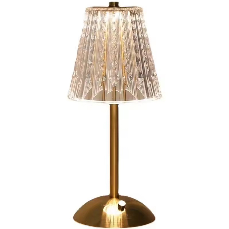 Modernong Crystal Ambiance Decorative Romantic Table Lamp