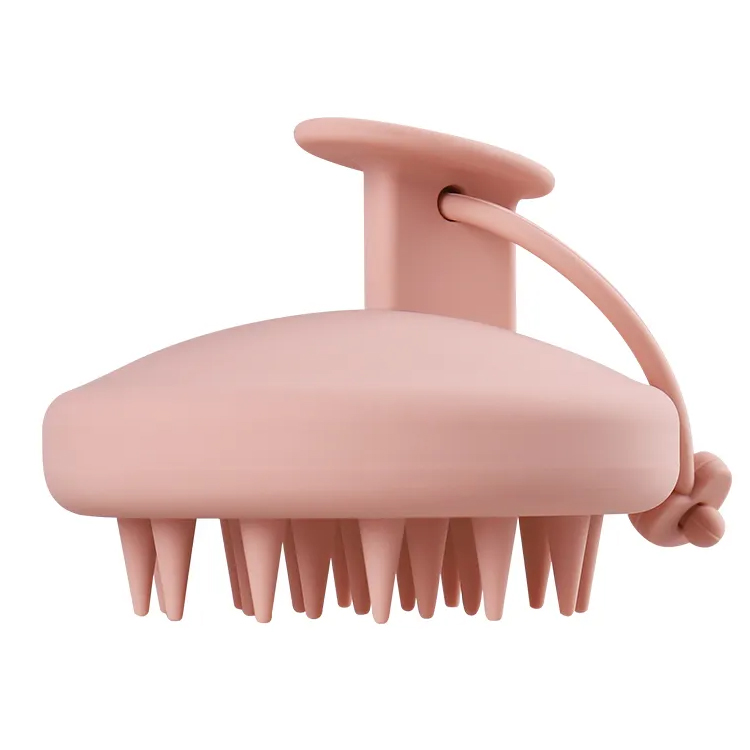 Muliti-type na ulo ng buhok silicone comb shampoo anit brush