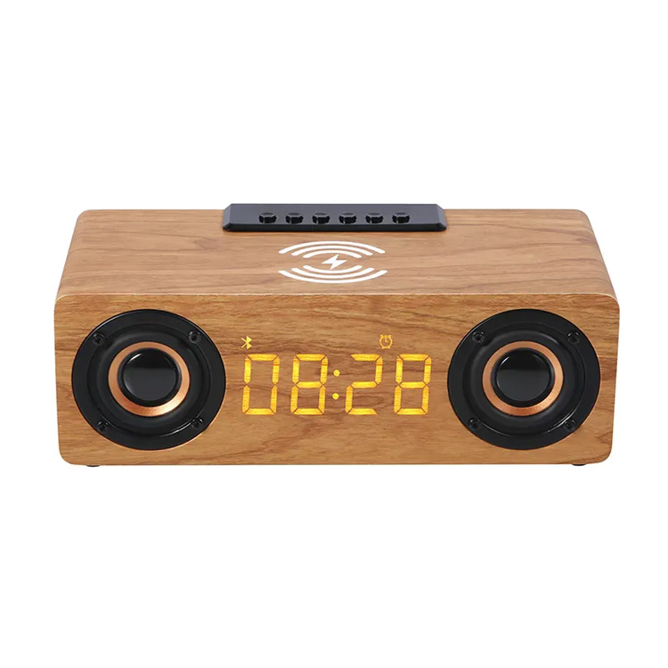Multifunction 3 sa 1 Digital Wireless Charging Bluetooth Clock