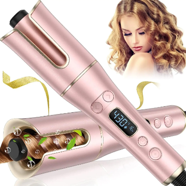 Bagong disenyo na na -customize na awtomatikong umiikot na curler ng buhok