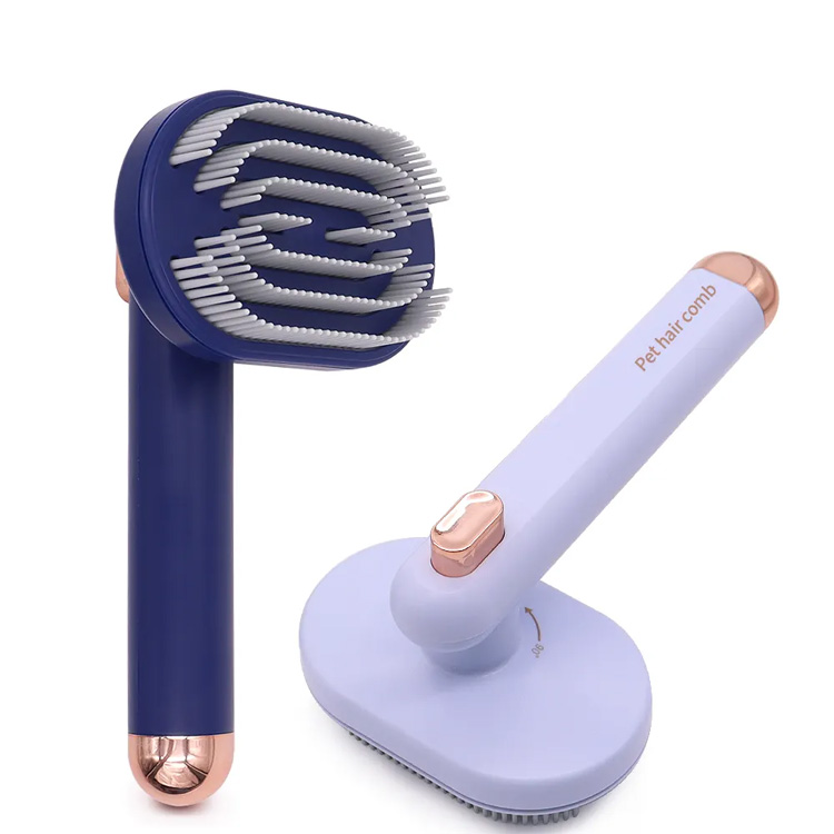 Bagong alagang hayop brush pet grooming brush cat dog pet bath brush brush