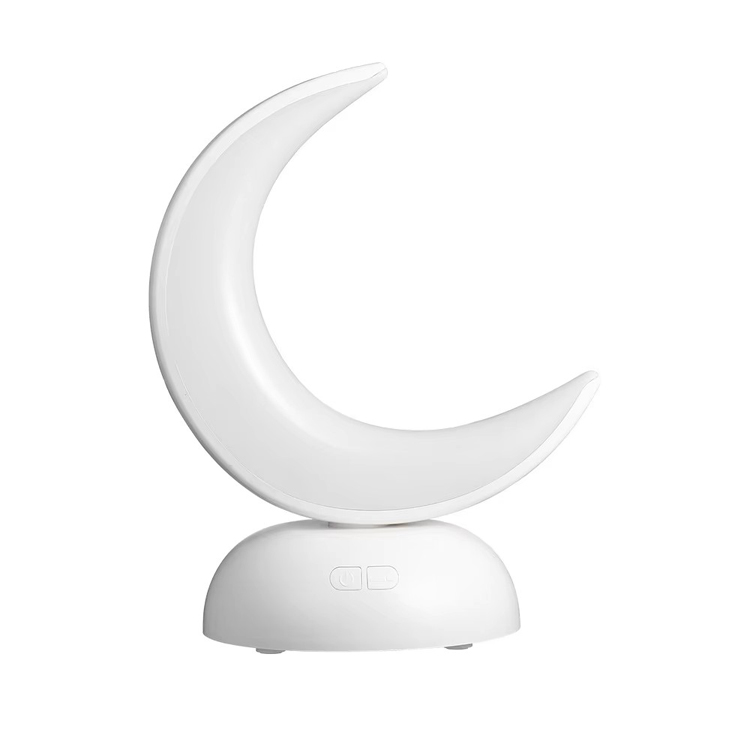 Night Light LED Warm White Dalawang Kulay Moon Table Lamp