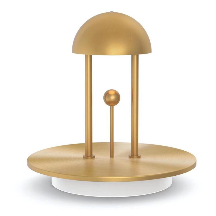 Nordic Modern Cordless 2000mAh Battery Brass Table Light