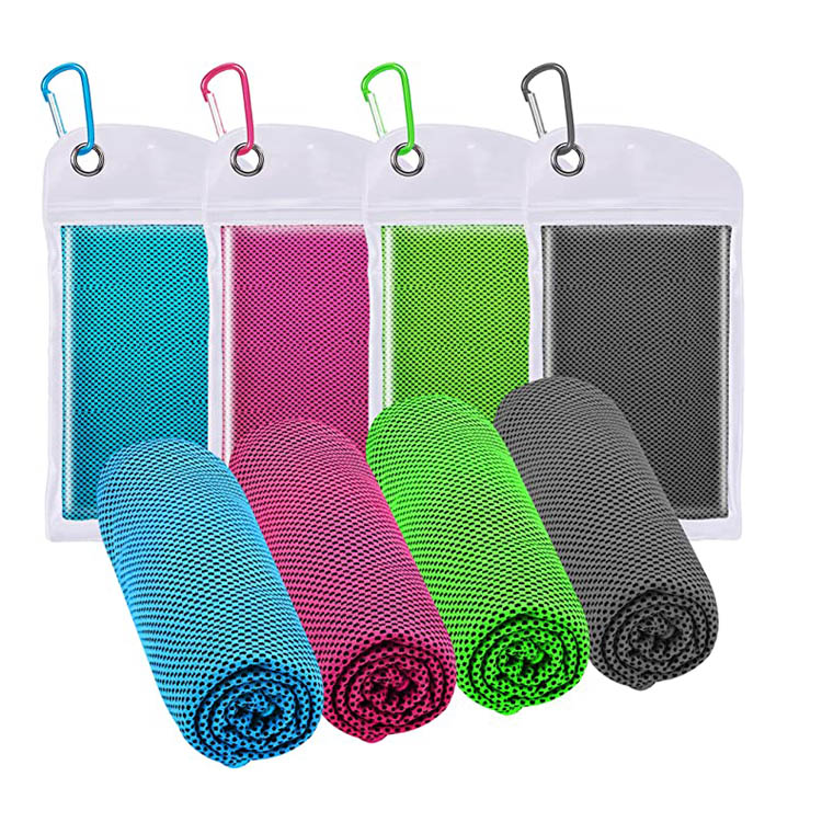 Panlabas na Paglalakbay Soft Microfiber Ice Instant Cooling Towel