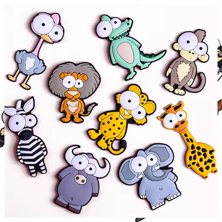 Isinapersonal na pasadyang 3D PVC Fridge Magnets Design Cute