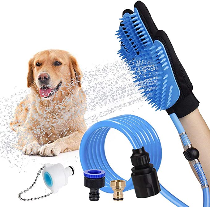 Tool sa Pagliligo ng Alagang Hayop Dog washing Kit Massage Grooming Glove