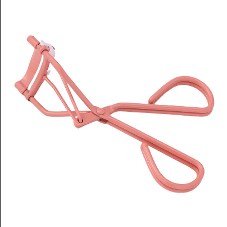 Pink hindi kinakalawang na asero wire light puting curler eyelash curler