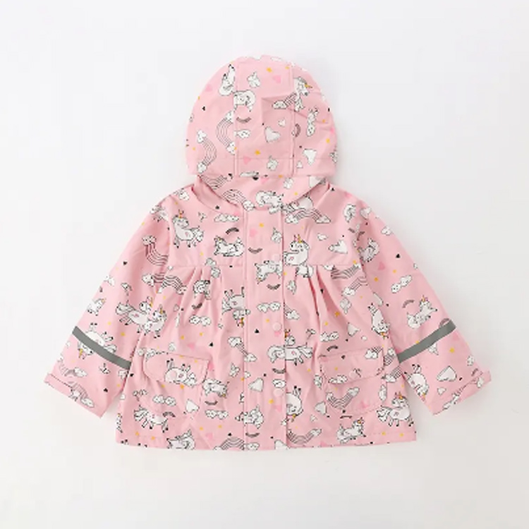 Poncho style makapal na windbreaker male female kid raincoat