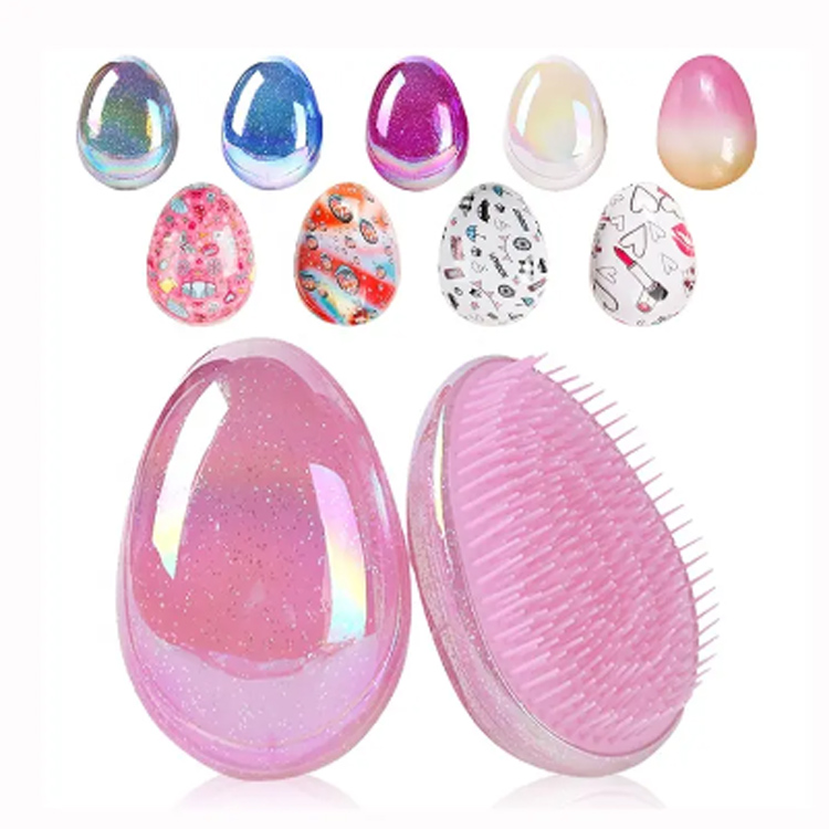 Portable anti static massager brush salon hair combs