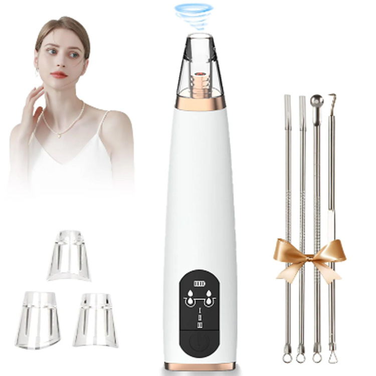 Portable electric face vacuum cleaner home beauty apparatus
