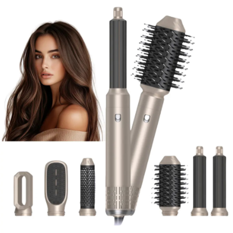 Propesyonal na 6 IN 1 multi styler at hairdryer Curler Styling Tools