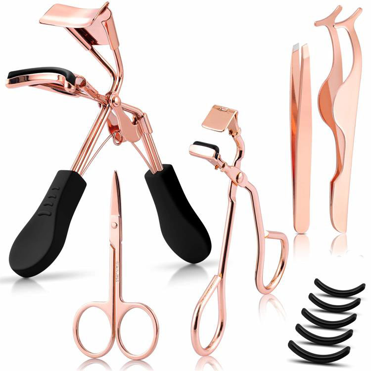 5 Sa 1 Makeup Tool Premium Eyelash Curler Set